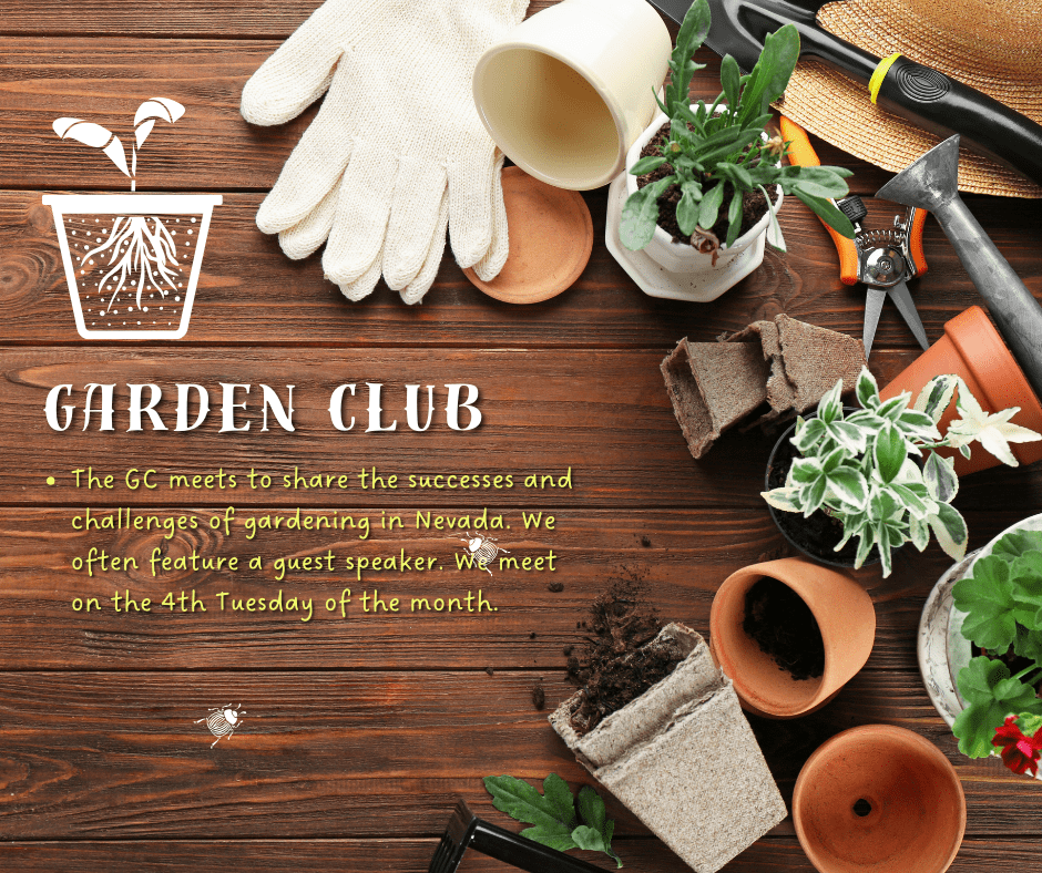 Gloves, plants and pots